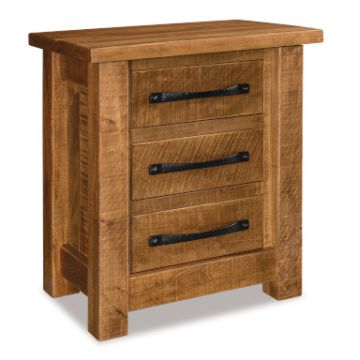 Vogen 3 Drawer Nightstand