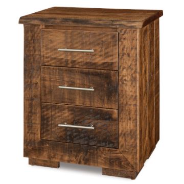 Live Wood 3 Drawer Nightstand