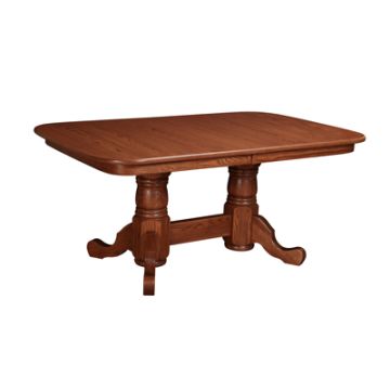 Karlstad Double Pedestal Table
