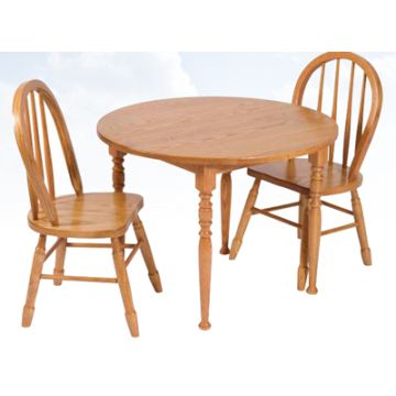 Kids Round Table & Spindle Chair