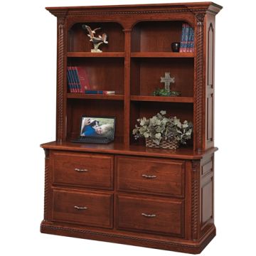 Lexington Double Lateral File & Bookshelf