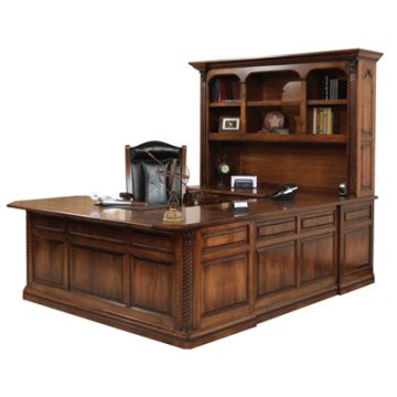 Lexington U-Shape Desk & Hutch 