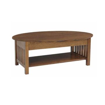 Liberty Mission Oval Coffee Table