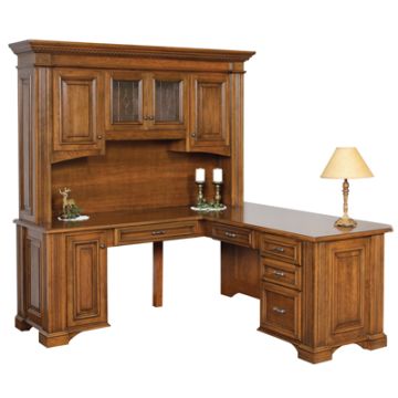 Lincoln Corner Desk & Hutch