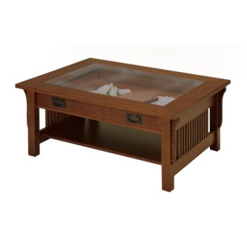 Landmark Glass-Top Table