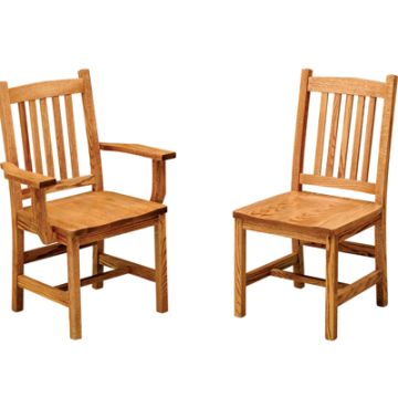 Logan Arm  & Side Chair (Desk Chair option available)