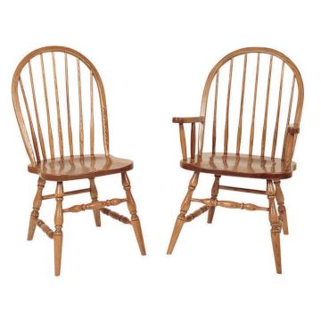 Low Spindle Side & Arm Chairs