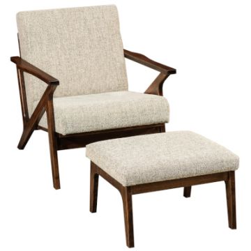 Malaya Chair & Footstool