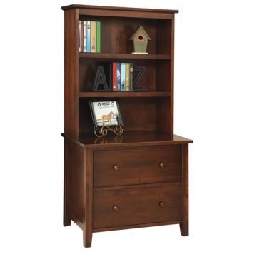 Manhattan Lateral FIle & Bookshelf