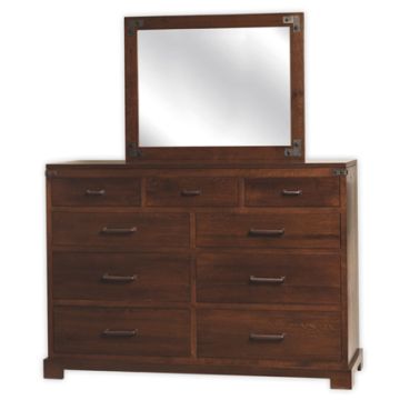 Mary Ann 9-Drawer Dresser & Mirror