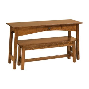 McCoy Open Nesting Sofa Table & Bench