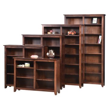 48" Modern Mission Bookcases