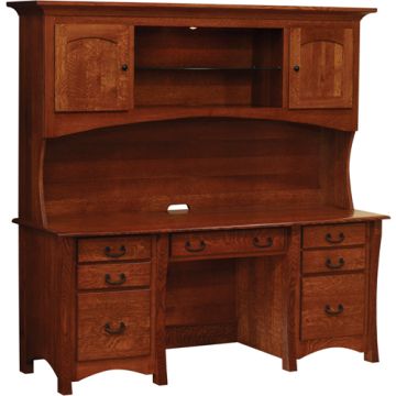 Master Desk W/ Hutch