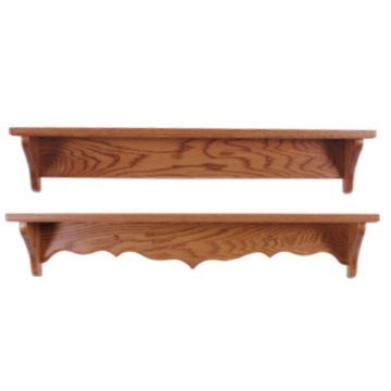 Oak Shelves