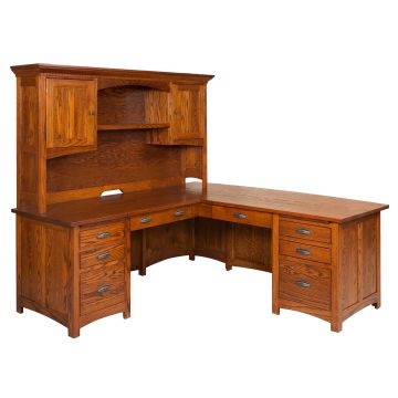 Oakwood L Desk