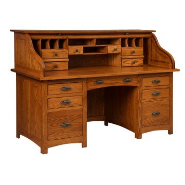 Oakwood Rolltop Desk