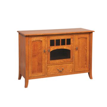 Old World Style High Boy TV Stand