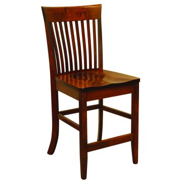 OW Shaker Bent Paddle 24" Bar Chair