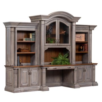 Paris 129" Base & 3 Piece Hutch