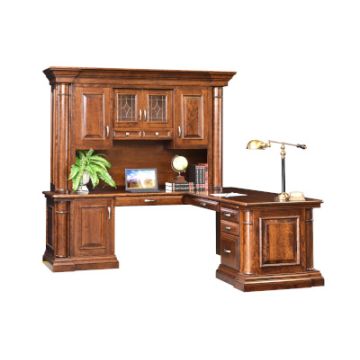 Paris Corner Desk & Hutch
