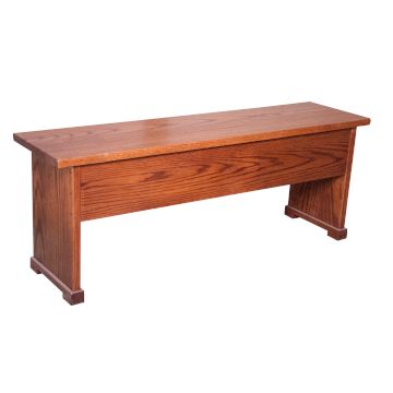 Plank Bench Storage
