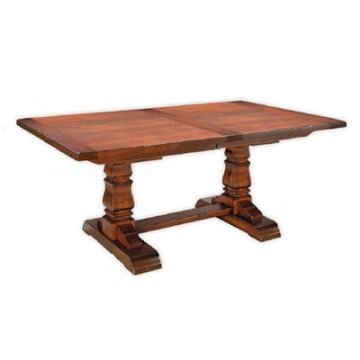 Provincial Cottage Dining Table with Breadboard End