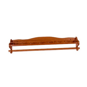 Quilt Shelf with Rail