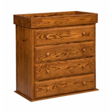 Reversible 4 Drawer Dresser