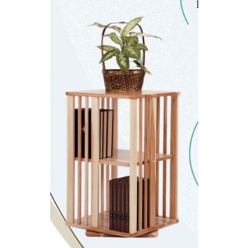 Revolving Book Shelf with Swivel Base
