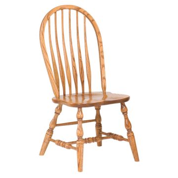 Bent Feather Bow Side Chair