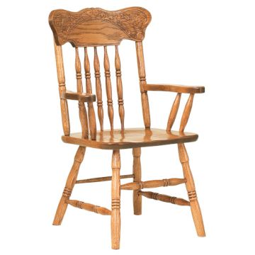 Spring Meadow Pressback Arm Chair