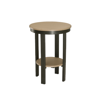 Round End Table Counter Height